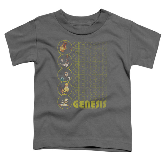 GENESIS : THE CARPET CRAWLERS S\S TODDLER TEE Charcoal SM (2T)