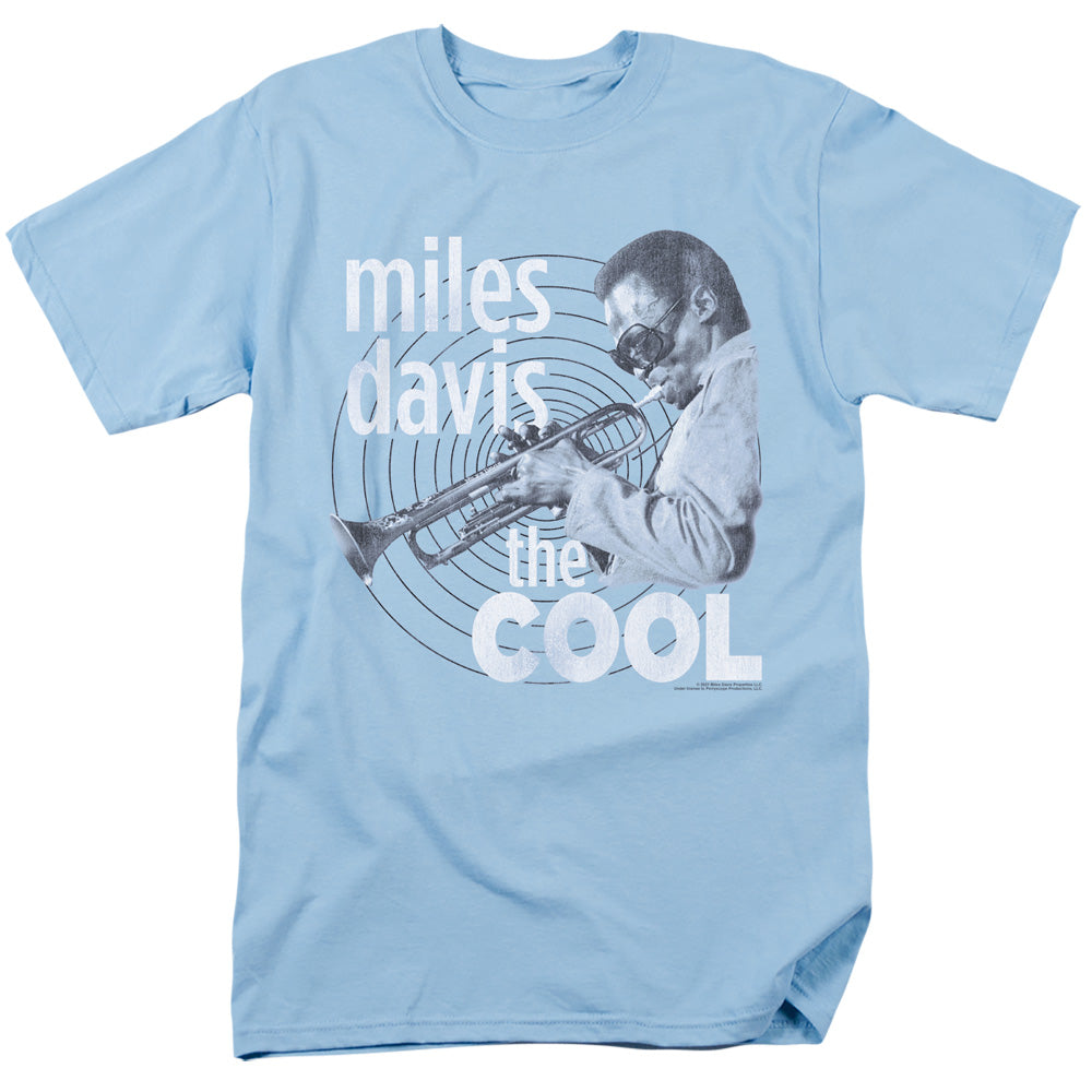 MILES DAVIS : THE COOL S\S ADULT 18\1 Light Blue SM