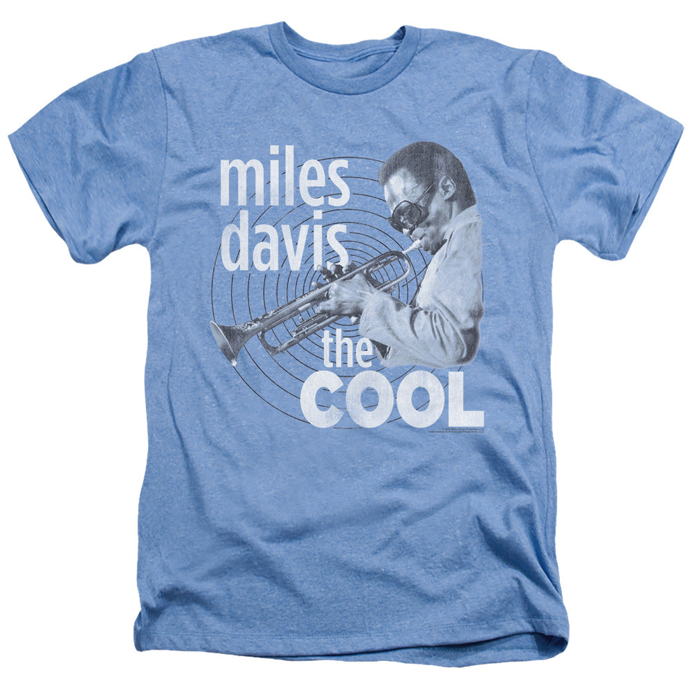 MILES DAVIS : THE COOL ADULT HEATHER Light Blue MD