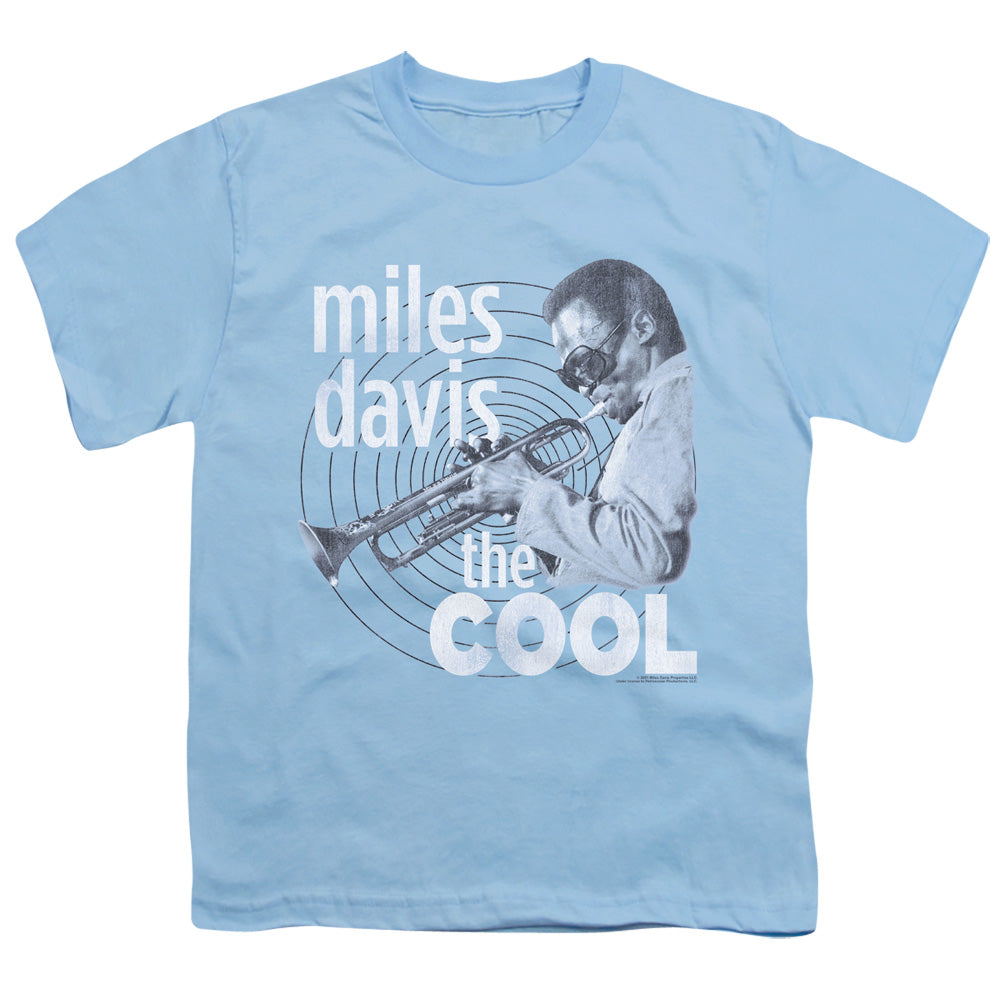 MILES DAVIS : THE COOL S\S YOUTH 18\1 Light Blue XL