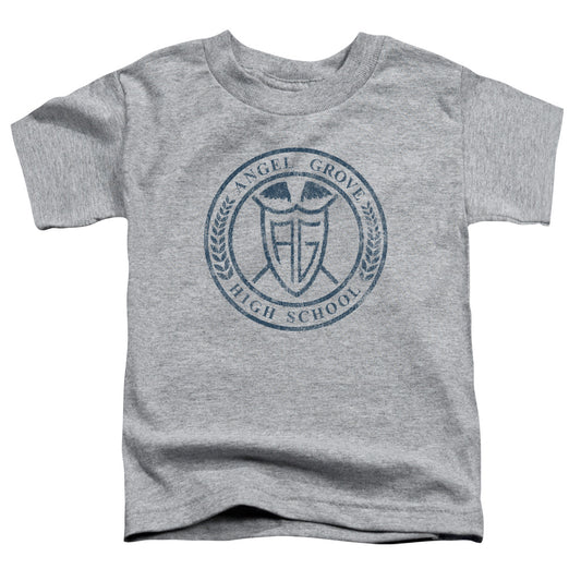 POWER RANGERS : ANGEL GROVE HS S\S TODDLER TEE Athletic Heather SM (2T)