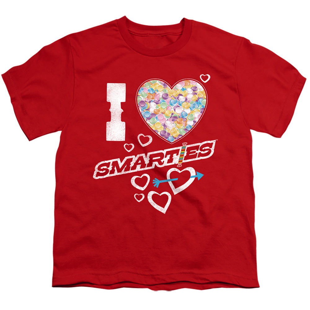 SMARTIES : I HEART SMARTIES S\S YOUTH 18\1 RED XL