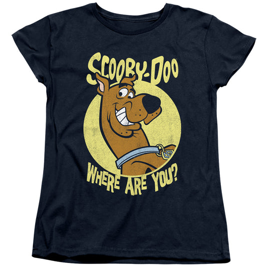 SCOOBY DOO : WHERE ARE YOU WOMENS SHORT SLEEVE Black 2X