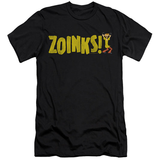 SCOOBY DOO : ZOINKS  PREMIUM CANVAS ADULT SLIM FIT 30\1 Black MD