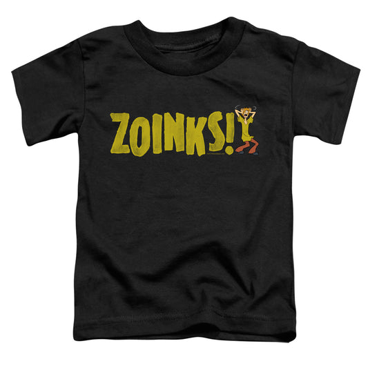 SCOOBY DOO : ZOINKS S\S TODDLER TEE Black MD (3T)