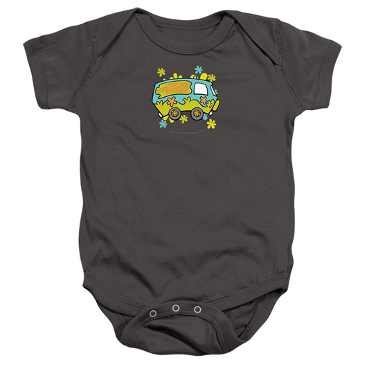 SCOOBY DOO : THE MYSTERY MACHINE INFANT SNAPSUIT Charcoal SM (6 Mo)