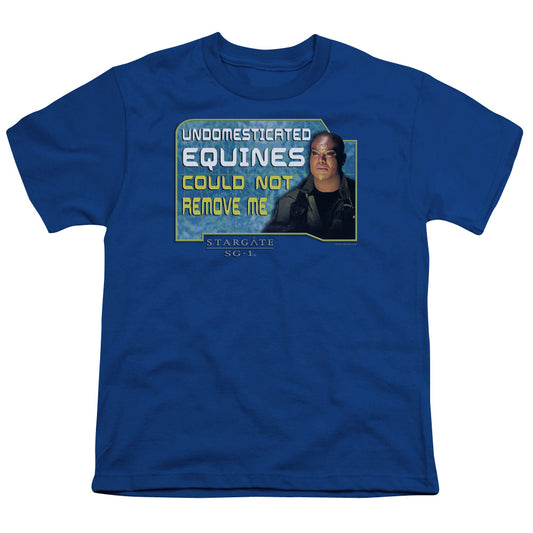 STARGATE SG1 : DEDICATED S\S YOUTH 18\1 ROYAL BLUE XS