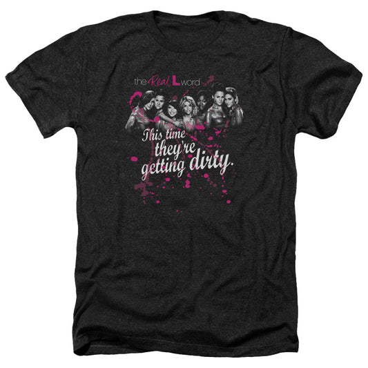 REAL L WORD : DIRTY ADULT HEATHER BLACK XL