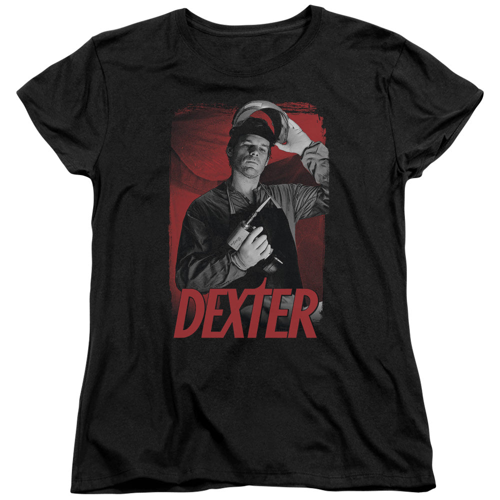 DEXTER : SEE SAW S\S WOMENS TEE Black SM