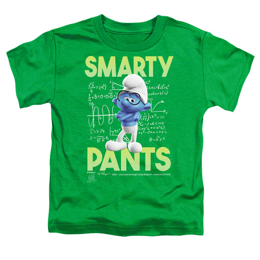 SMURFS : BRAINY S\S TODDLER TEE Kelly Green MD (3T)