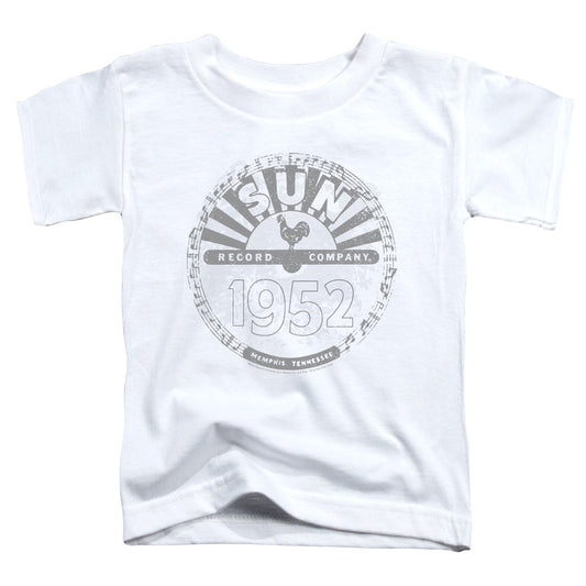 SUN RECORDS : CRUSTY LOGO S\S TODDLER TEE White MD (3T)