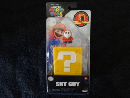 Shy Guy with Question Block Super Mario Movie 1 Inch Figure