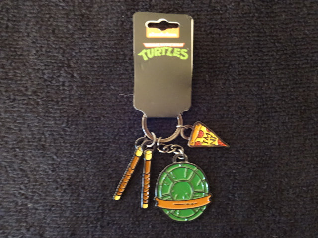 Teenage Mutant Ninja Turtles Turtle Shell Charm Keychain