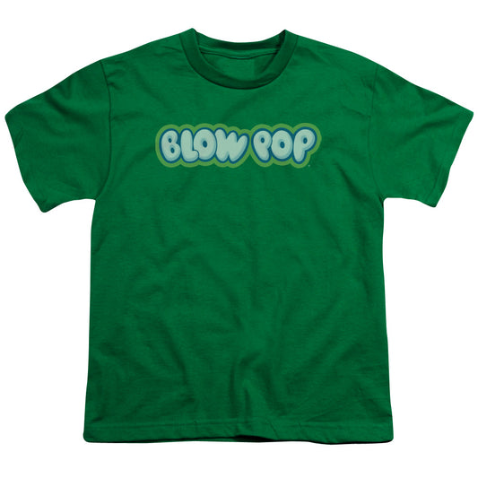 TOOTSIE ROLL : BLOW POP LOGO S\S YOUTH 18\1 KELLY GREEN LG