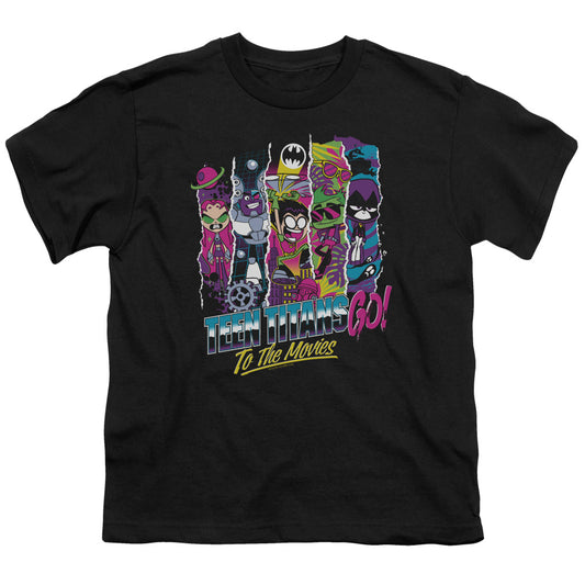 TEEN TITANS GO TO THE MOVIES : TO THE MOVIES S\S YOUTH 18\1 Black XL