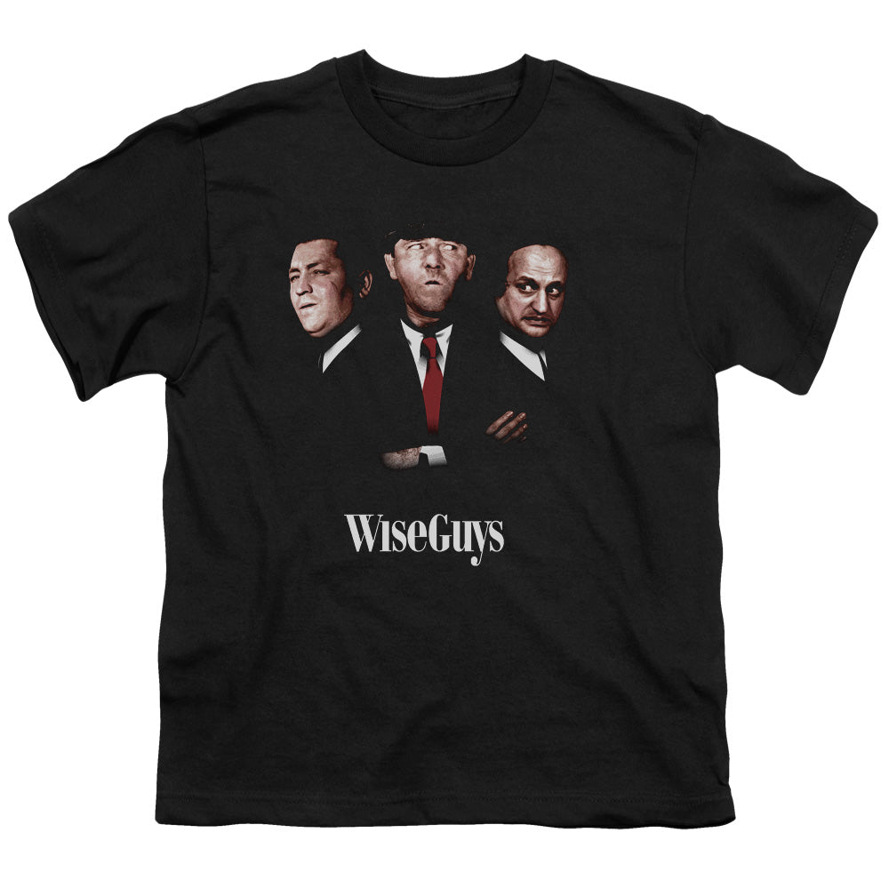 THREE STOOGES : WISEGUYS S\S YOUTH 18\1 BLACK LG