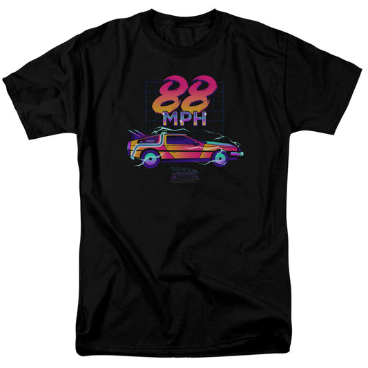 BACK TO THE FUTURE : 88 MPH S\S ADULT 18\1 Black 6X