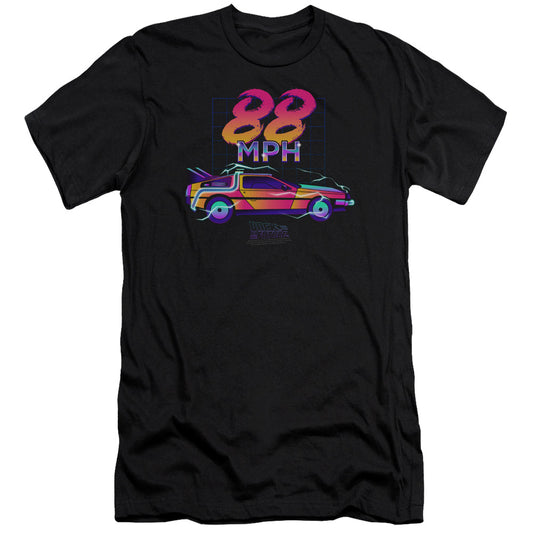 BACK TO THE FUTURE : 88 MPH PREMIUM CANVAS ADULT SLIM FIT 30\1 Black MD