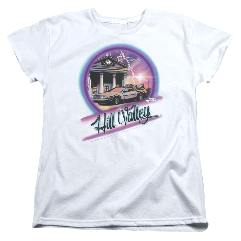 BACK TO THE FUTURE : RIDE WOMENS SHORT SLEEVE White XL