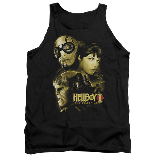 HELLBOY II : UNGODLY CREATURES ADULT TANK BLACK 2X