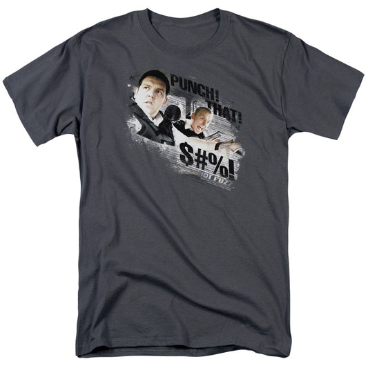 HOT FUZZ : PUNCH THAT S\S ADULT 18\1 CHARCOAL XL
