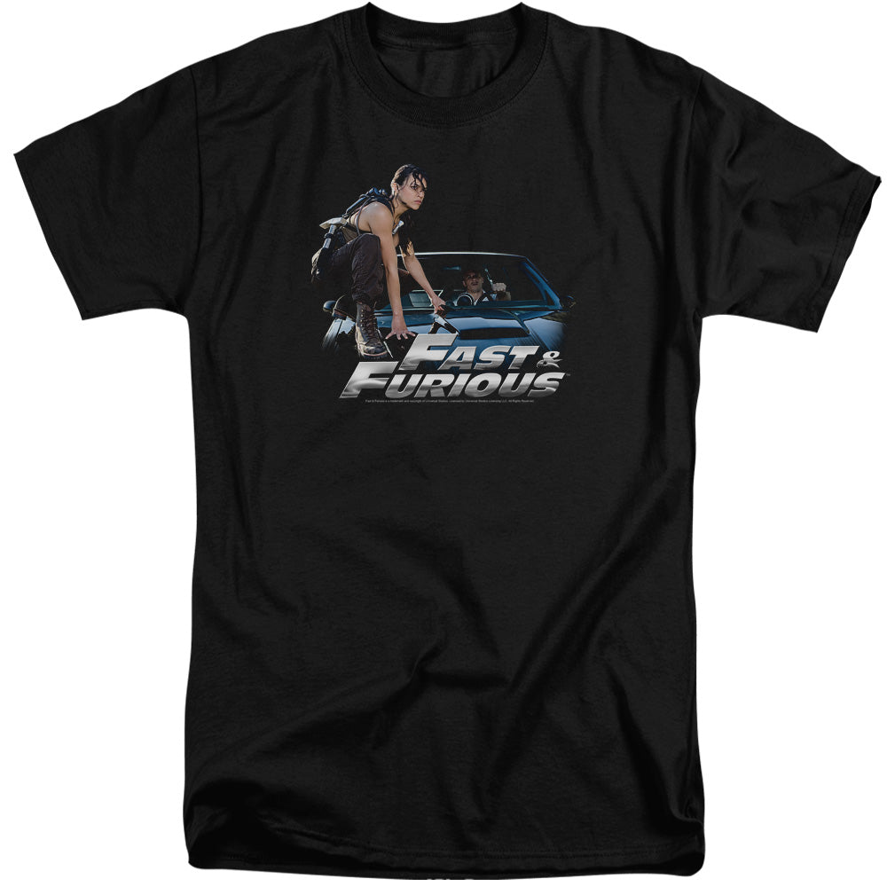 FAST AND THE FURIOUS : CAR RIDE S\S ADULT TALL BLACK 2X