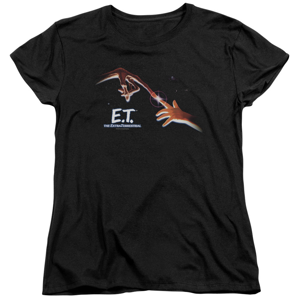 ET : POSTER S\S WOMENS TEE BLACK MD