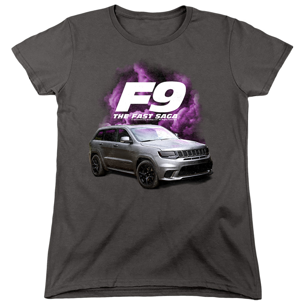 FAST AND THE FURIOUS 9 : JEEP WOMENS SHORT SLEEVE Black MD