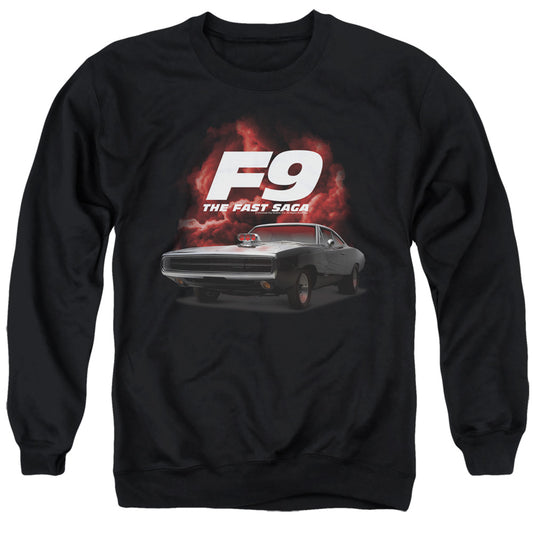 FAST AND THE FURIOUS 9 : CAMARO ADULT CREW SWEAT Black LG