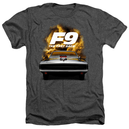 FAST AND THE FURIOUS 9 : CAMARO FRONT ADULT HEATHER Charcoal 2X