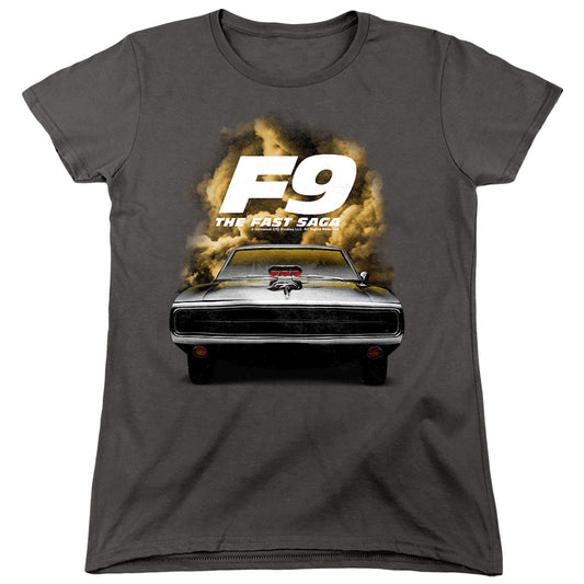 FAST AND THE FURIOUS 9 : CAMARO FRONT WOMENS SHORT SLEEVE Black 2X