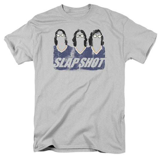 SLAP SHOT : BROTHERS S\S ADULT 18\1 SILVER SM