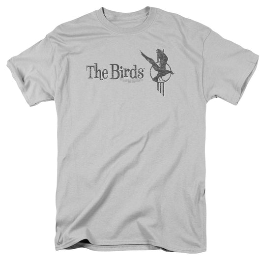 BIRDS : DISTRESSED S\S ADULT 18\1 SILVER 2X