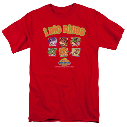 LAND BEFORE TIME : I DIG DINOS S\S ADULT 18\1 Red LG