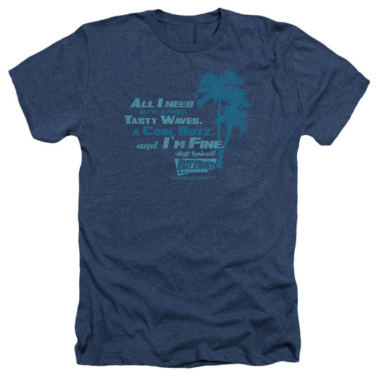 FAST TIMES RIDGEMONT HIGH : ALL I NEED ADULT HEATHER NAVY 2X