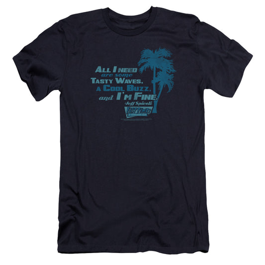 FAST TIMES RIDGEMONT HIGH : ALL I NEED PREMIUM CANVAS ADULT SLIM FIT 30\1 NAVY MD