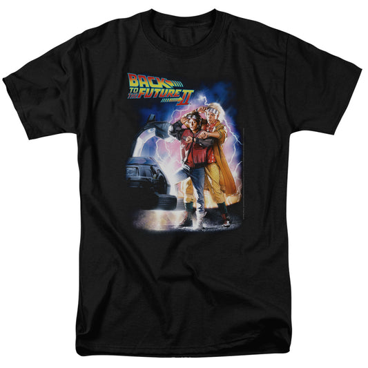 BACK TO THE FUTURE II : POSTER S\S ADULT 18\1 BLACK SM
