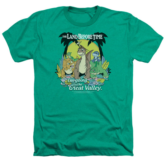 LAND BEFORE TIME : GREAT VALLEY ADULT HEATHER Kelly Green 2X