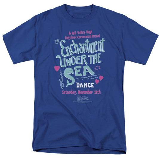 BACK TO THE FUTURE : UNDER THE SEA S\S ADULT 18\1 ROYAL BLUE XL