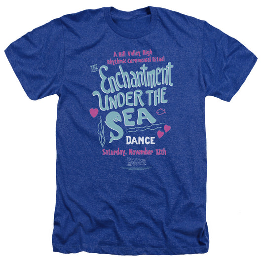 BACK TO THE FUTURE : UNDER THE SEA ADULT HEATHER ROYAL BLUE 2X