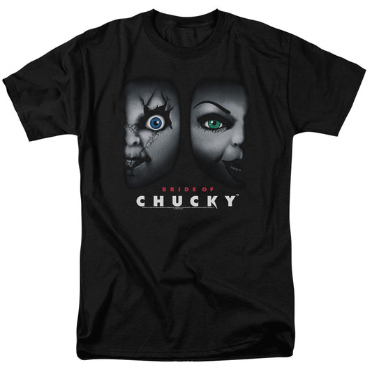 BRIDE OF CHUCKY : HAPPY COUPLE S\S ADULT 18\1 BLACK MD