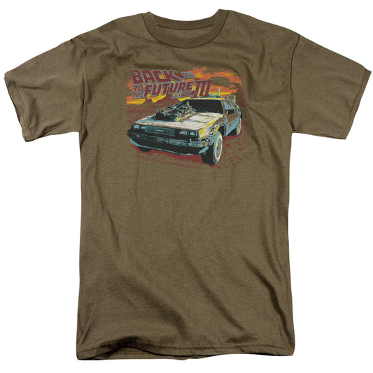 BACK TO THE FUTURE III : WILD WEST S\S ADULT 18\1 SAFARI GREEN XL