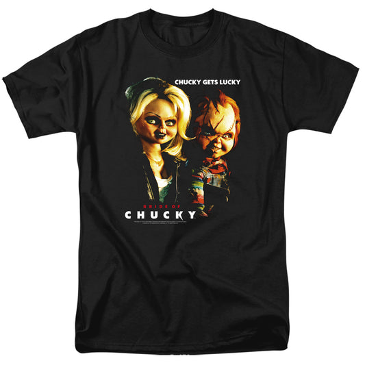BRIDE OF CHUCKY : CHUCKY GETS LUCKY S\S ADULT 18\1 BLACK MD