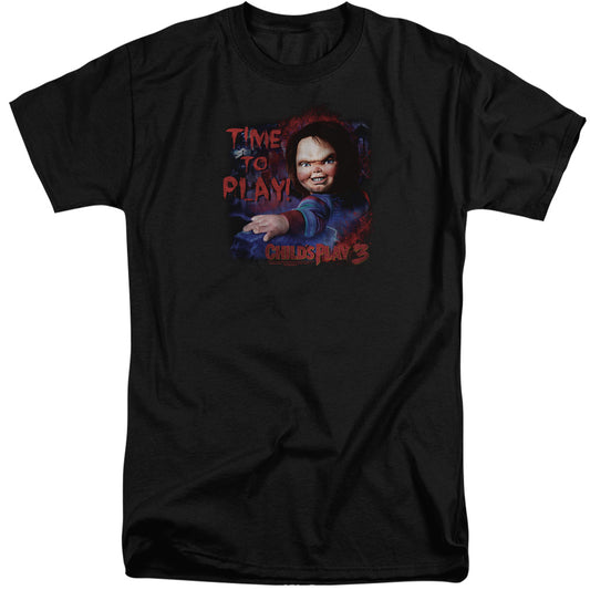 CHILD'S PLAY 3 : TIME TO PLAY S\S ADULT TALL BLACK XL