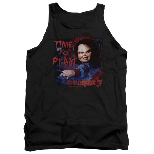 CHILD'S PLAY 3 : TIME TO PLAY ADULT TANK BLACK XL