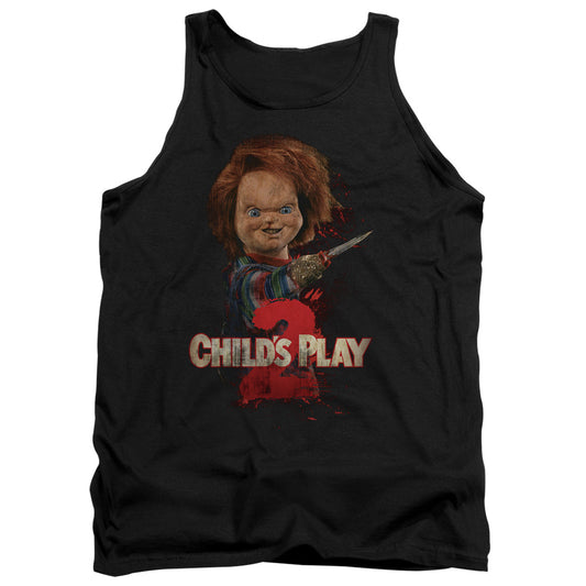 CHILD'S PLAY 2 : HERE'S CHUCKY ADULT TANK BLACK MD