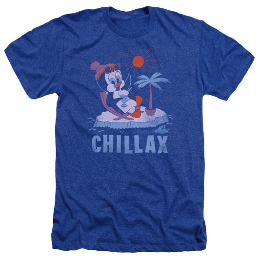 CHILLY WILLY : CHILLAX ADULT HEATHER Royal Blue 2X