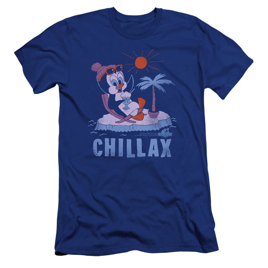 CHILLY WILLY : CHILLAX PREMIUM CANVAS ADULT SLIM FIT 30\1 ROYAL BLUE 2X