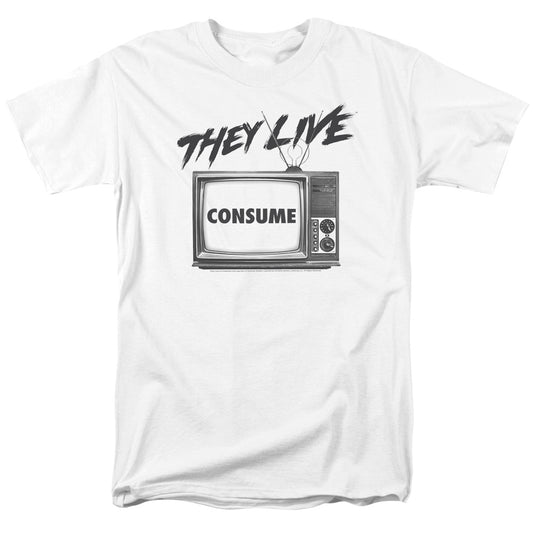 THEY LIVE : CONSUME S\S ADULT 18\1 WHITE MD
