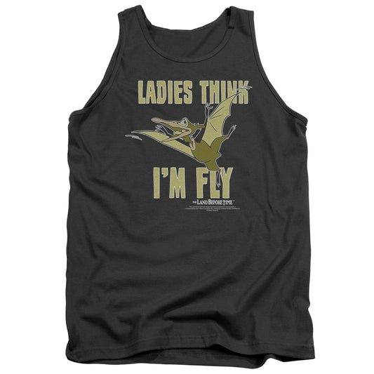 LAND BEFORE TIME : I'M FLY ADULT TANK Charcoal MD